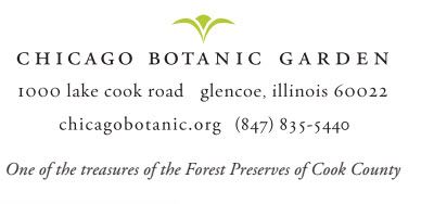 Chicago Botanic Garden contact